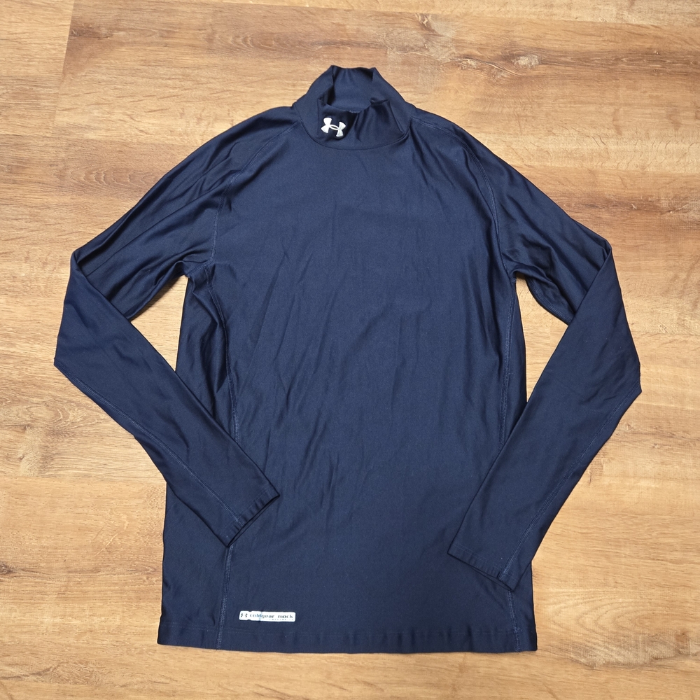 Under Armour Navy Compression Long Sleeve Top